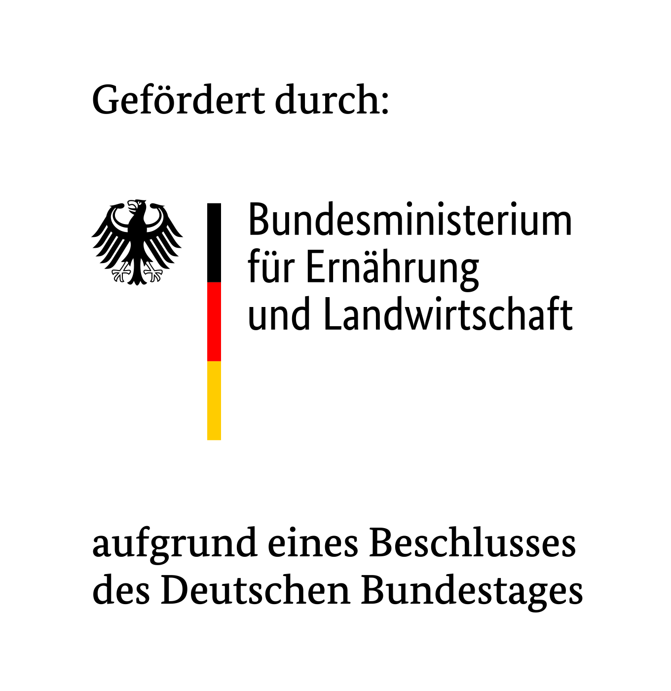 Gefördert durch Bundesministerium für Ernährung und Landwirtschaft